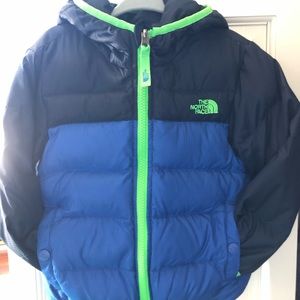 Toddler boys reversible North Face Jacket